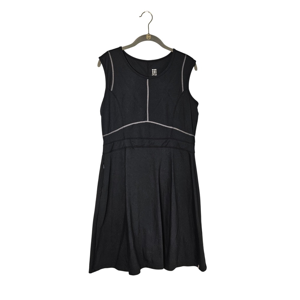 Title Nine Black Sleeveless Tank Summer Dress Womens Large